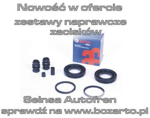 Nowości Bozarto zestawy naprawcze autofren