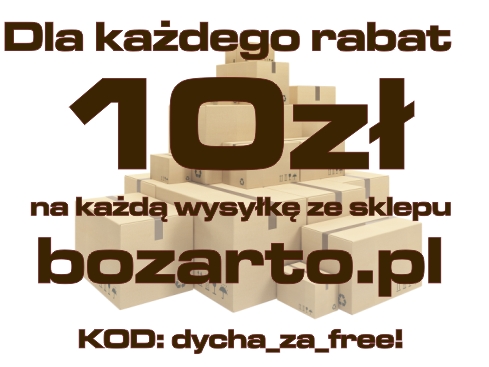 Kod rabatowy na wysyłkę tarcze klocki bozarto